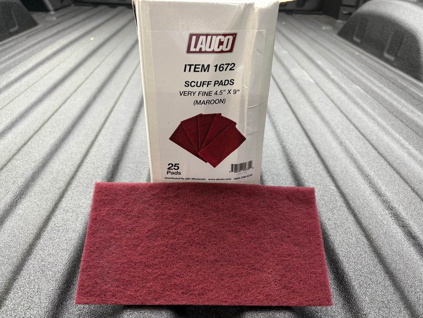 Red Scuff Pads 25pcs