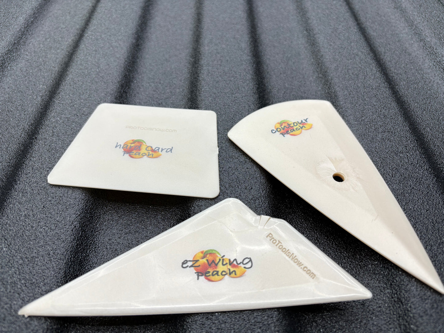 Peach Card Trio-Anti scratch