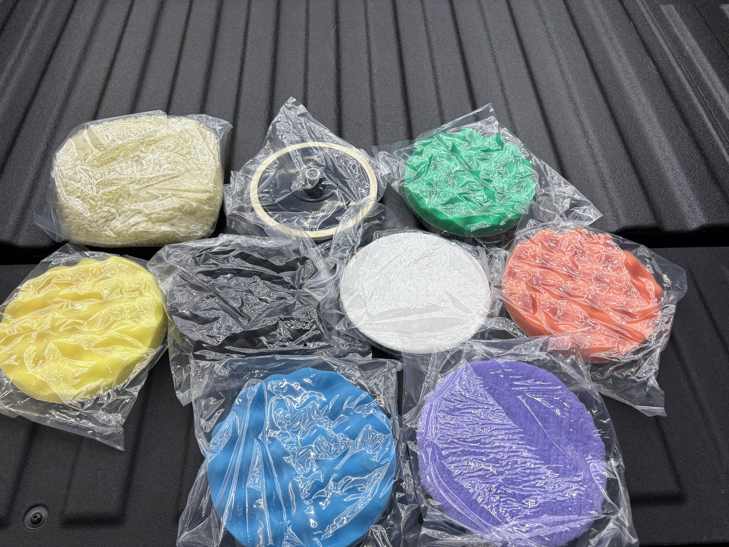7 inch Polishing Pad Kit 9 pcs