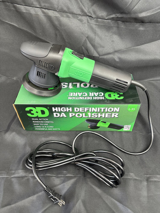 3D Dual Action Random Orbital Polisher