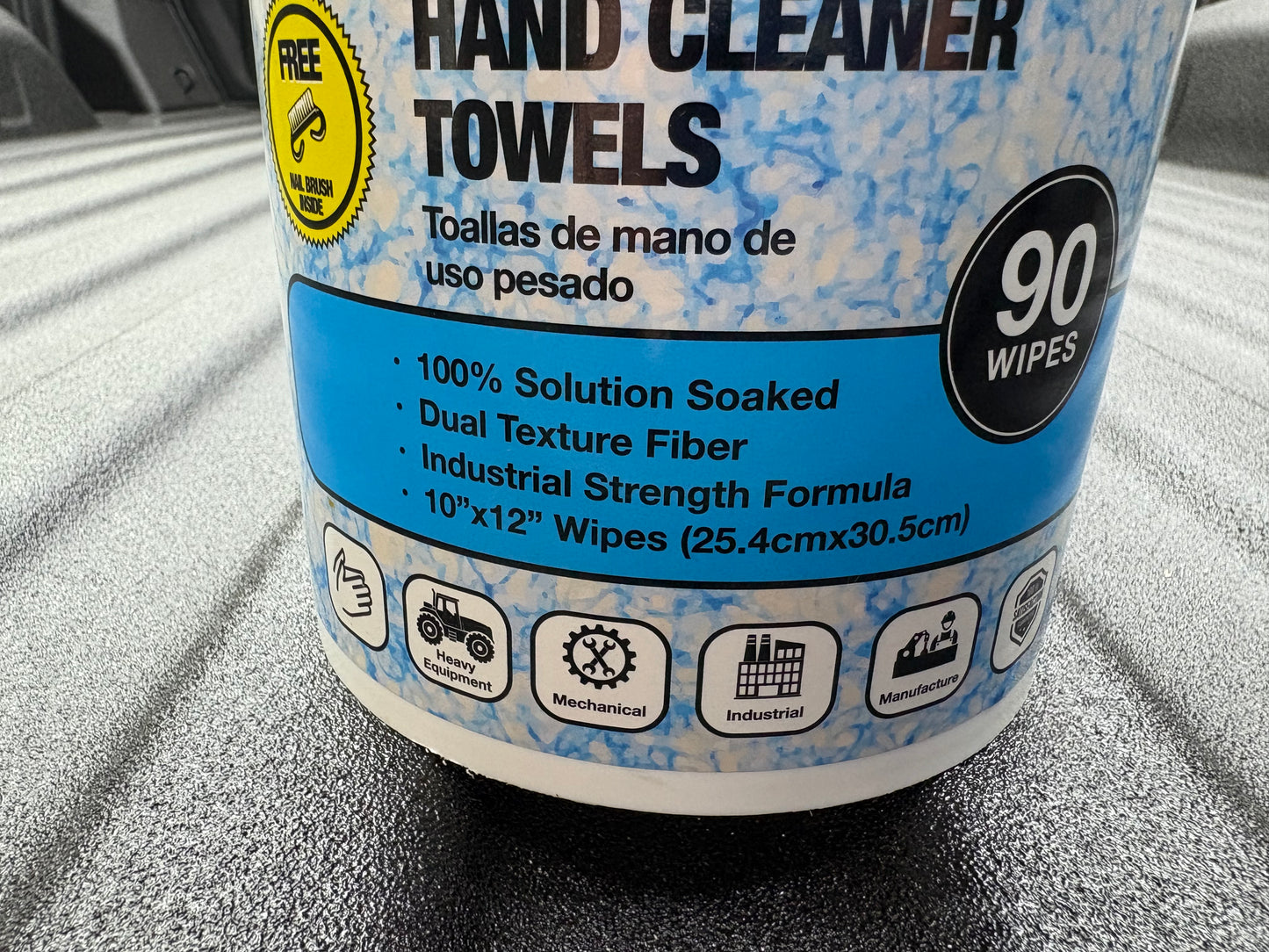 Hand Cleaner Scrub Wipes